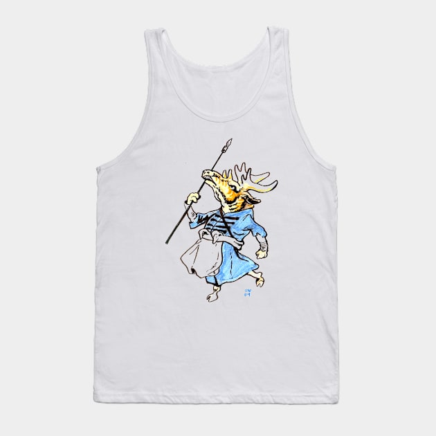 Elk Fighter Tank Top by CoolCharacters